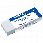 Ластик Lyra Orlow-Techno, для бумаги и фольги, самоочищающийся, 62 x 22 x 12 мм