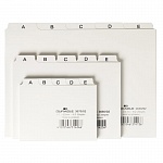 Карточки для картотеки Durable, A5, с табуляторами и ярлыками A-Z, 25 штук