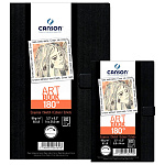 Скетчбук Canson, на магните, 96 гр/м2, 80 листов, черный