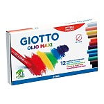 Набор пастели масляной Giotto Olio, 0.1 см, 12 цветов