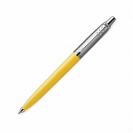 Ручка шариковая Parker Jotter Color Yellow, толщина линии M, нержавеющая сталь, блистер