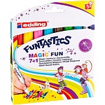 Набор детских фломастеров для рисования edding 13 Funtastics, 3 мм, 8 цветов