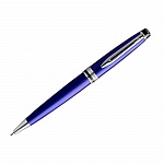 Ручка шариковая Waterman Expert 3 Blue CT, толщина линии M, палладий