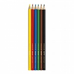 Набор карандашей цветных Carandache School line Aquarellе, 6 цветов, картонная коробка