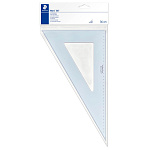 Угольник Staedtler Mars, 60°/30°, длина 36 см, шкала 33 см, пластик, прозрачный