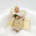 Кукла коллекционная авторская Birgitte Frigast Ангел с омелой