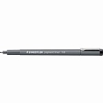 Ручка капиллярная для черчения и письма Staedtler, 0.05 мм - 2.0 мм, черная