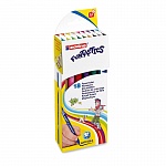 Набор детских фломастеров для рисования edding 15 Funtastics, 1 мм, 18 цветов, картонная коробка