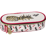 Пенал школьный Brunnen Ананас, 23 x 5.5 x 9.5 см