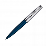 Ручка шариковая Waterman Embleme Blue CT, толщина линии M, нержавеющая сталь