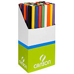 Бумага Крафт Canson, 70 гр/м2, 0.68 x 3 м, 8 цветов, 50 рулонов, ассорти
