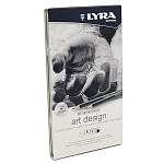 Набор карандашей графитных Lyra Rembrandt Art Design, 12 штук