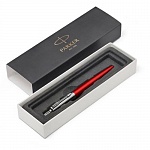 Ручка шариковая Parker Jotter Special Red, толщина линии М, хром (S0705580)
