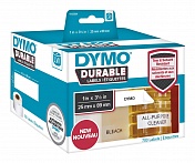 Этикетки адресные для принтеров Dymo Label Writer, стойкие к разрыву, 25 мм х 89 мм, 700 штук