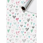 Бумага упаковочная для подарков рулон Stewo Antje, 0.7 x 1.5 м