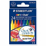Набор мелков восковых Staedtler Noris, 8 мм, 24 цвета