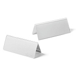 Табличка настольная двусторонняя Durable, 61/122 x 150 мм, акрил