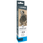 Набор угля разного диаметра Lyra Rembrandt Charcoal, 10 штук
