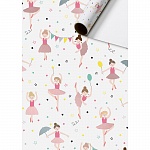 Бумага упаковочная для подарков рулон Stewo Sahra, 0.7 x 2 м